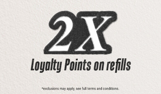 Earn 2x My Kiehl's Rewards loyalty points when you recycle your empty bottles in-store*.