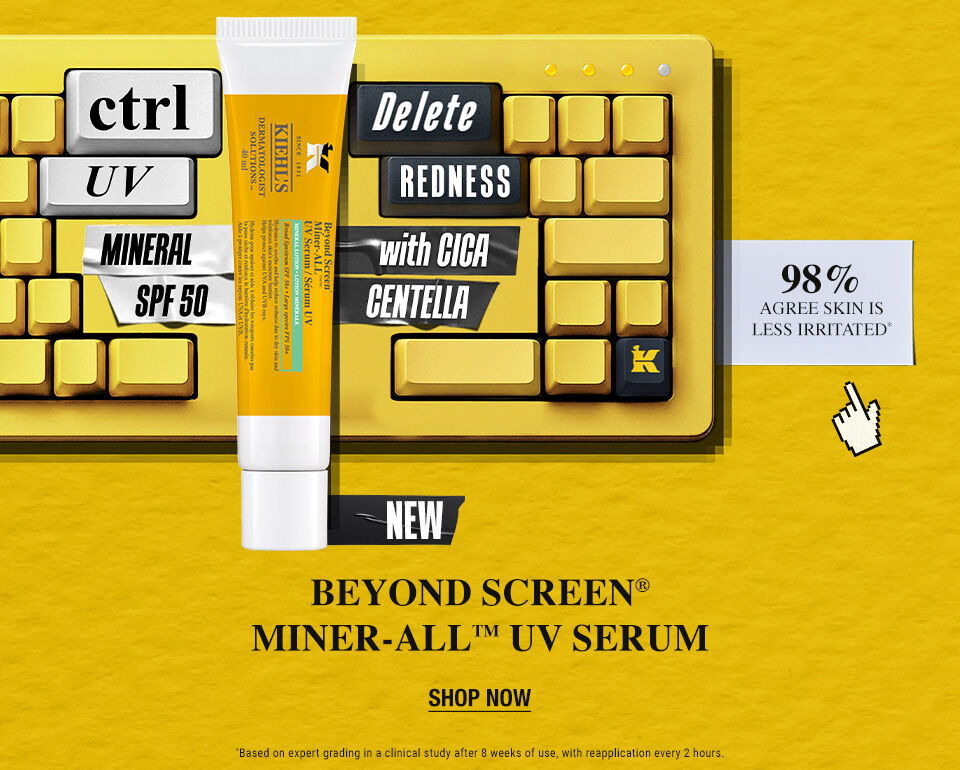SHOP OUR NEW BEYOND SCREEN MINER-ALL UV SERUM
