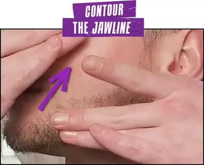 CONTOUR DE LA MACHOIRE