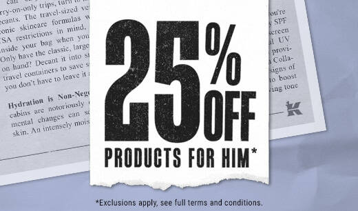 FATHER'S DAY: 25% OFF SELECTED PRODUCTS