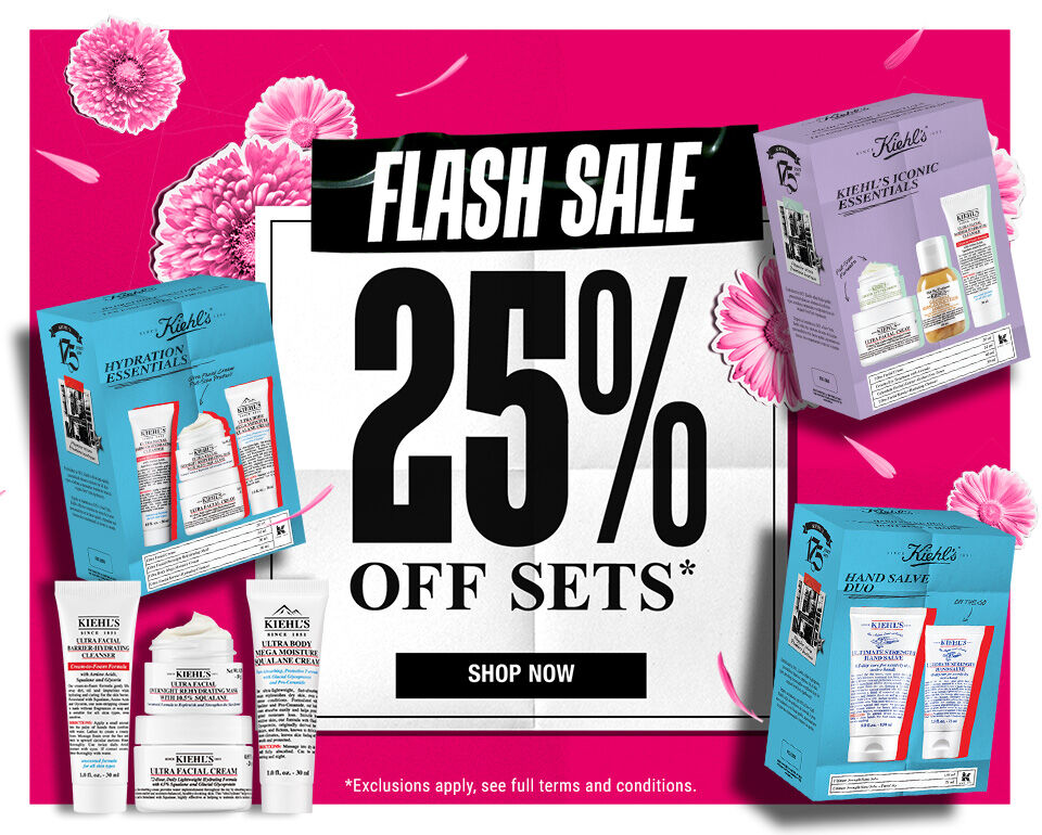 Flash Sale: 25% Off Sets!