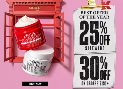 BEST OFFER -25% or -30% on orders $150+