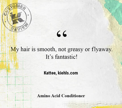 Mes cheveux sont lisses, non gras ni rebelles. C’est fantastique! —Kattee, kiehls.ca