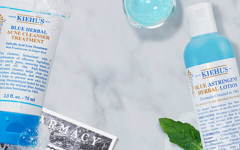Blue Herbal PLP Banner