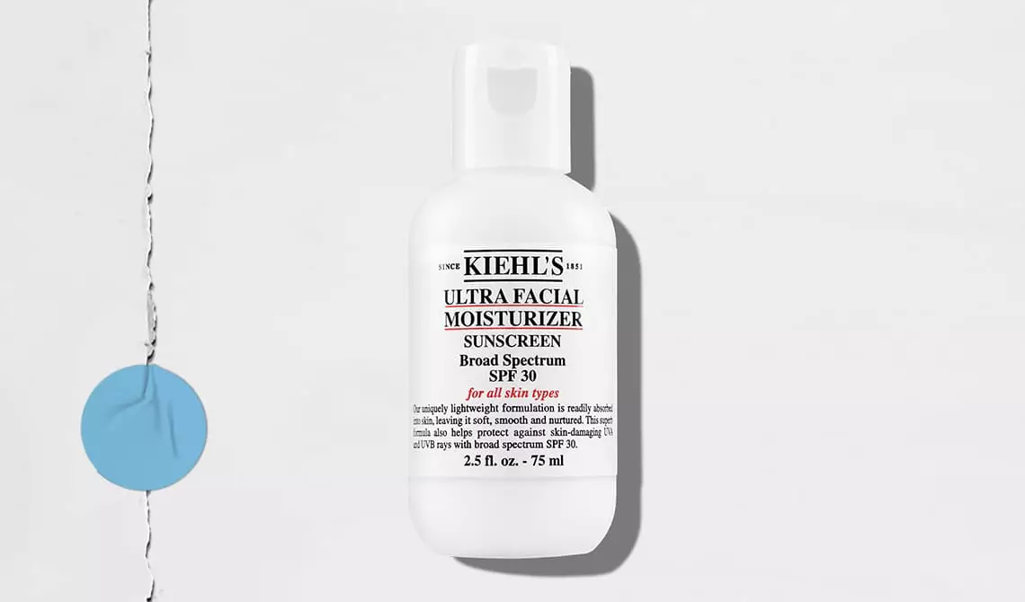 Bottle of Kiehl’s Ultra Facial Moisturizer SPF 30