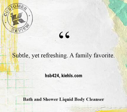 Subtil, mais rafraichissant. Un favori de la famille. » — hsb424, kiehls.ca