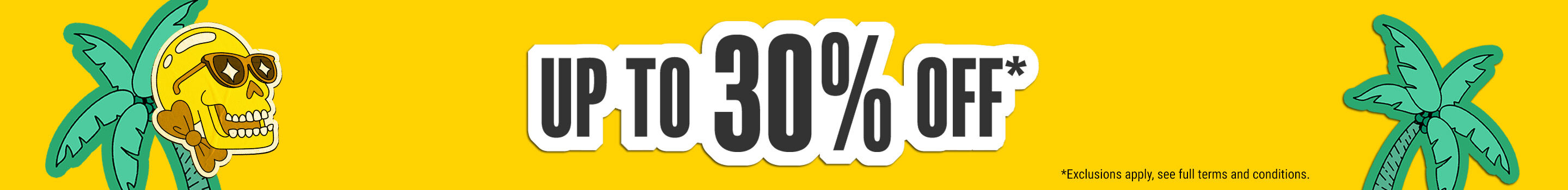 SUMMER SALE: UP TO 30% OFF!