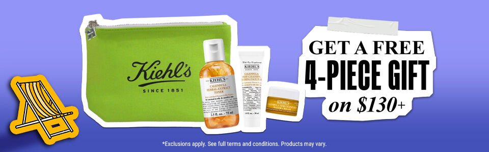 Get a free 4-piece gift on $130+