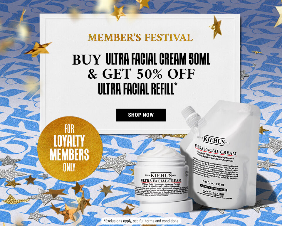 LOYALTY : BUY ULTRA FACIAL CREAM 50ML & GET -50% ON THE REFILL
