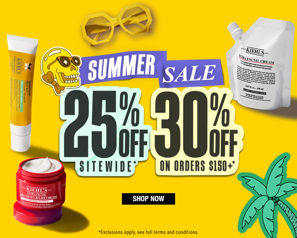 Summer Sale: Enjoy 25% Off Sitewide and 30% Off Orders $150+