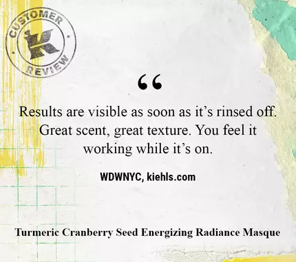 Les resultats sont visibles des qu’il est rince. Excellent parfum, excellente texture. Vous sentez qu’il fonctionne pendant qu’il est sur la peau. – WDWNYC, kiehls.ca