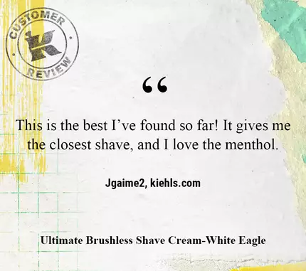 C’est le meilleur que j’ai trouve jusqu’ici! Ca me donne le rasage le plus pres et j’adore le menthol. —Jgaime2, kiehls.ca