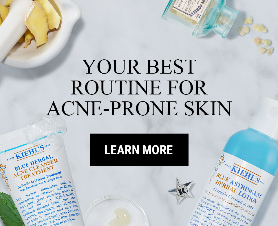 kiehl's products for acne prone skin