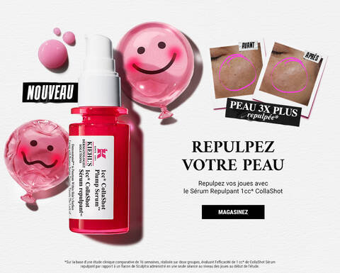 Magasinez notre nouveau serum repulpant CollaShot 1cc