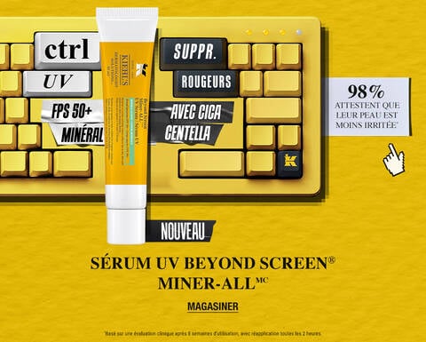 DECOUVREZ NOTRE BEYOND SCREEN MINER-ALL UV SERUM