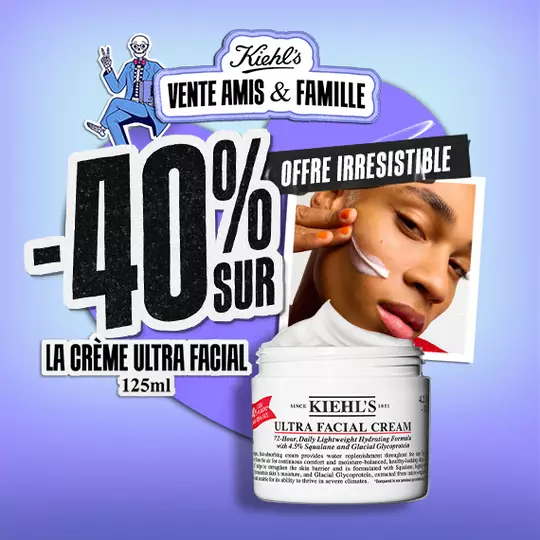 -40% sur la creme Ultra Facial 125ml