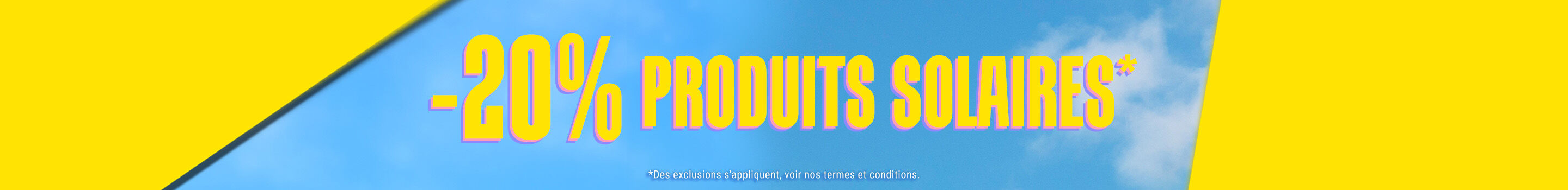 20% OFF SUN COLLECTION