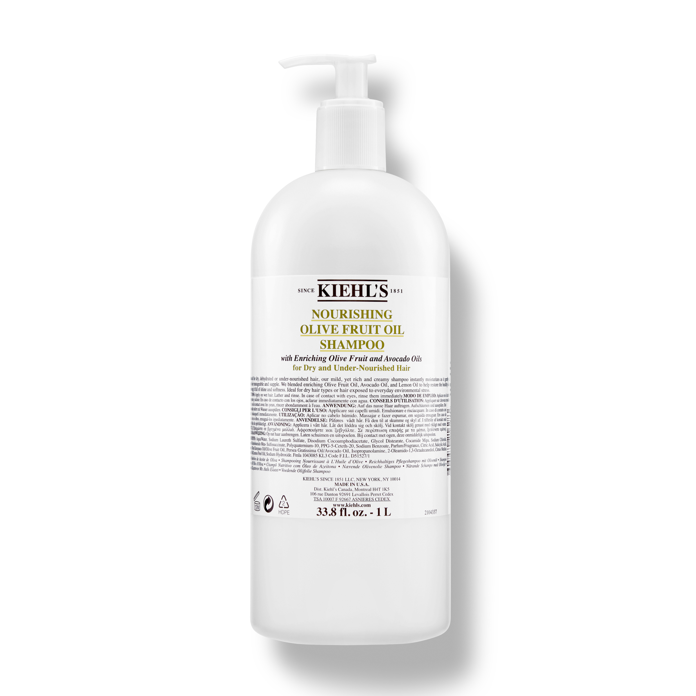 Nourishing Olive Fruit Oil Shampoo