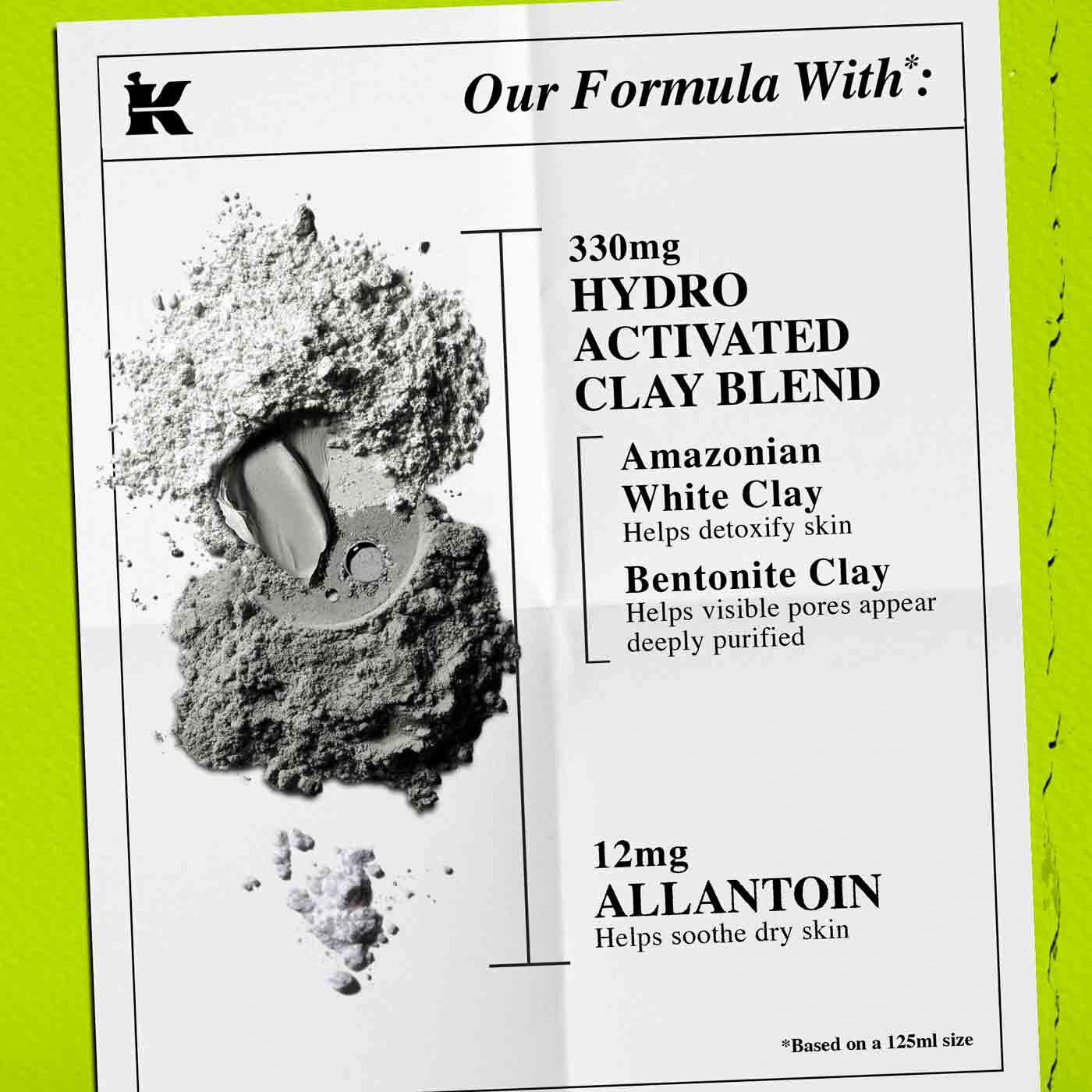 Masque desincrustant Rare Earth