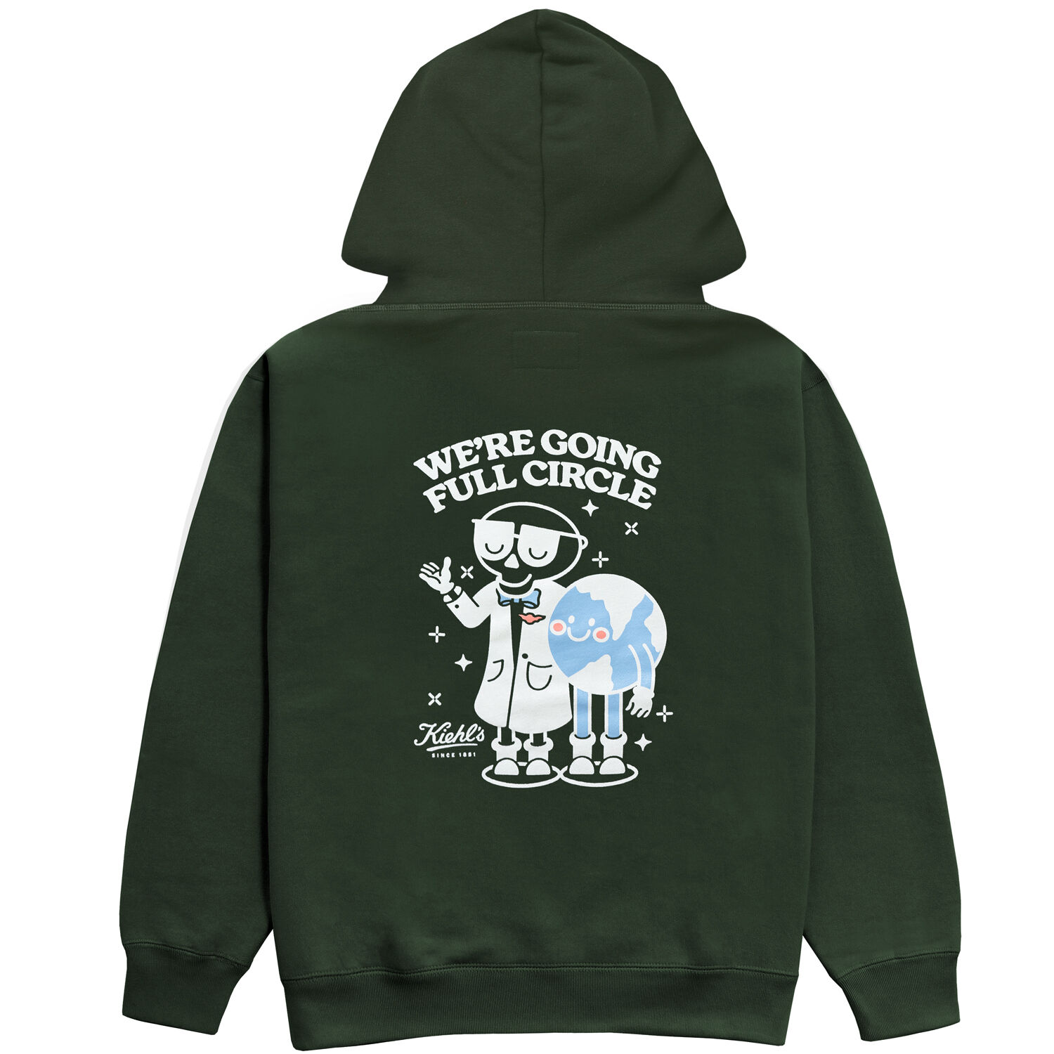 Kiehl’s Mission Renewal Hoodie Dark Green  - Unisex