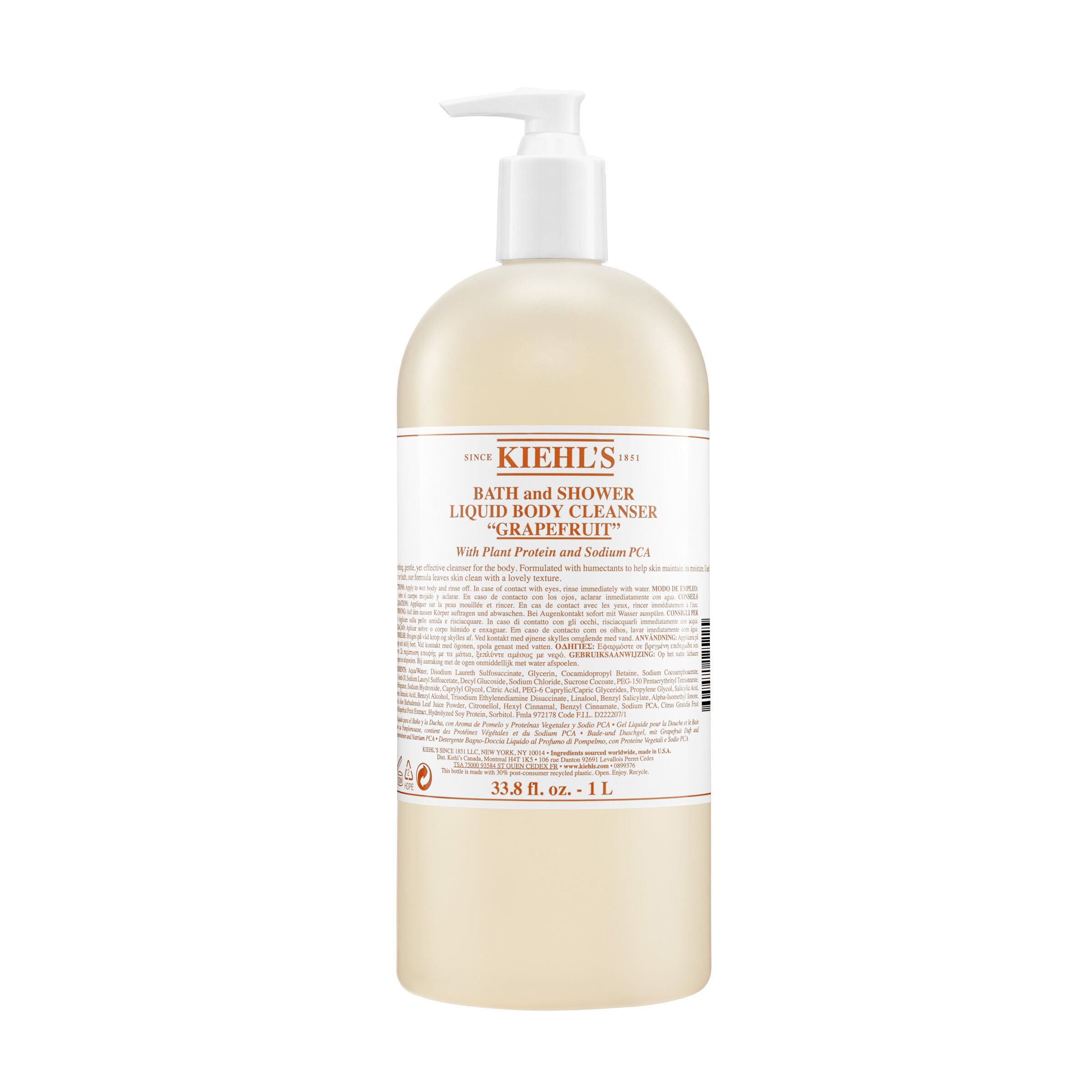 Bath and Shower Liquid Body Cleanser