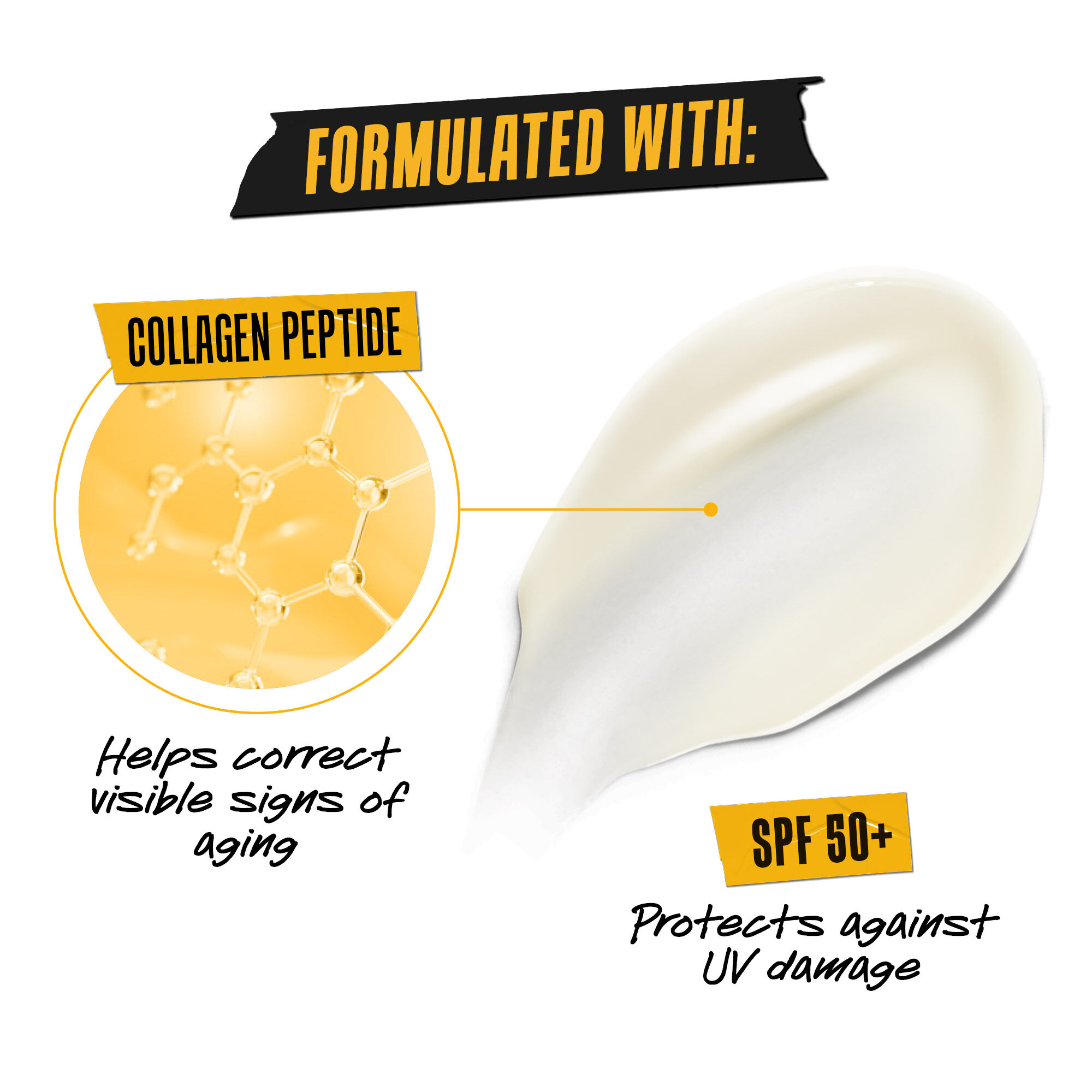 Beyond Screen® UV Serum SPF 50+ Facial Sunscreen with Collagen Peptide