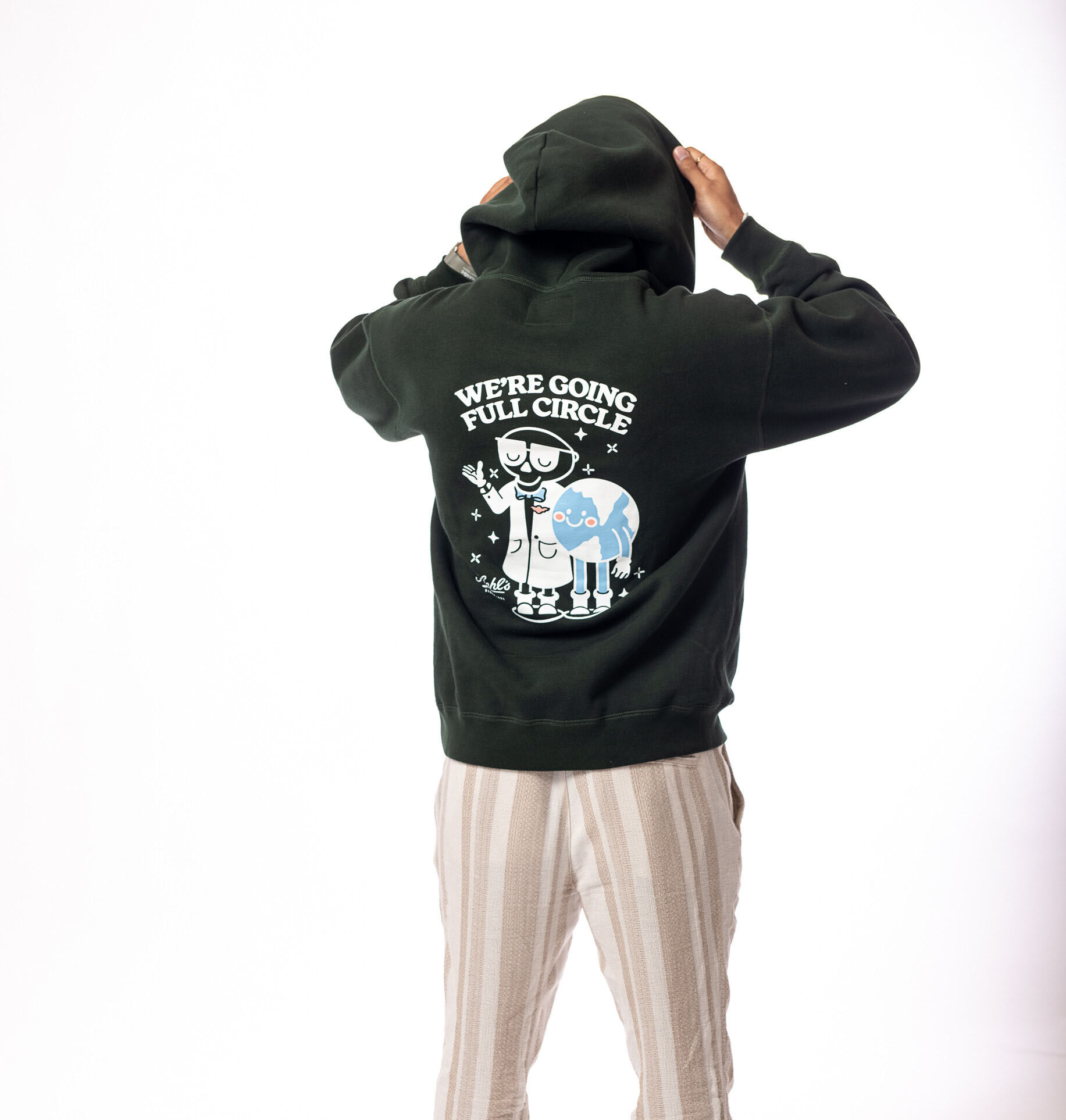 Kiehl’s Mission Renewal Hoodie Dark Green  - Unisex