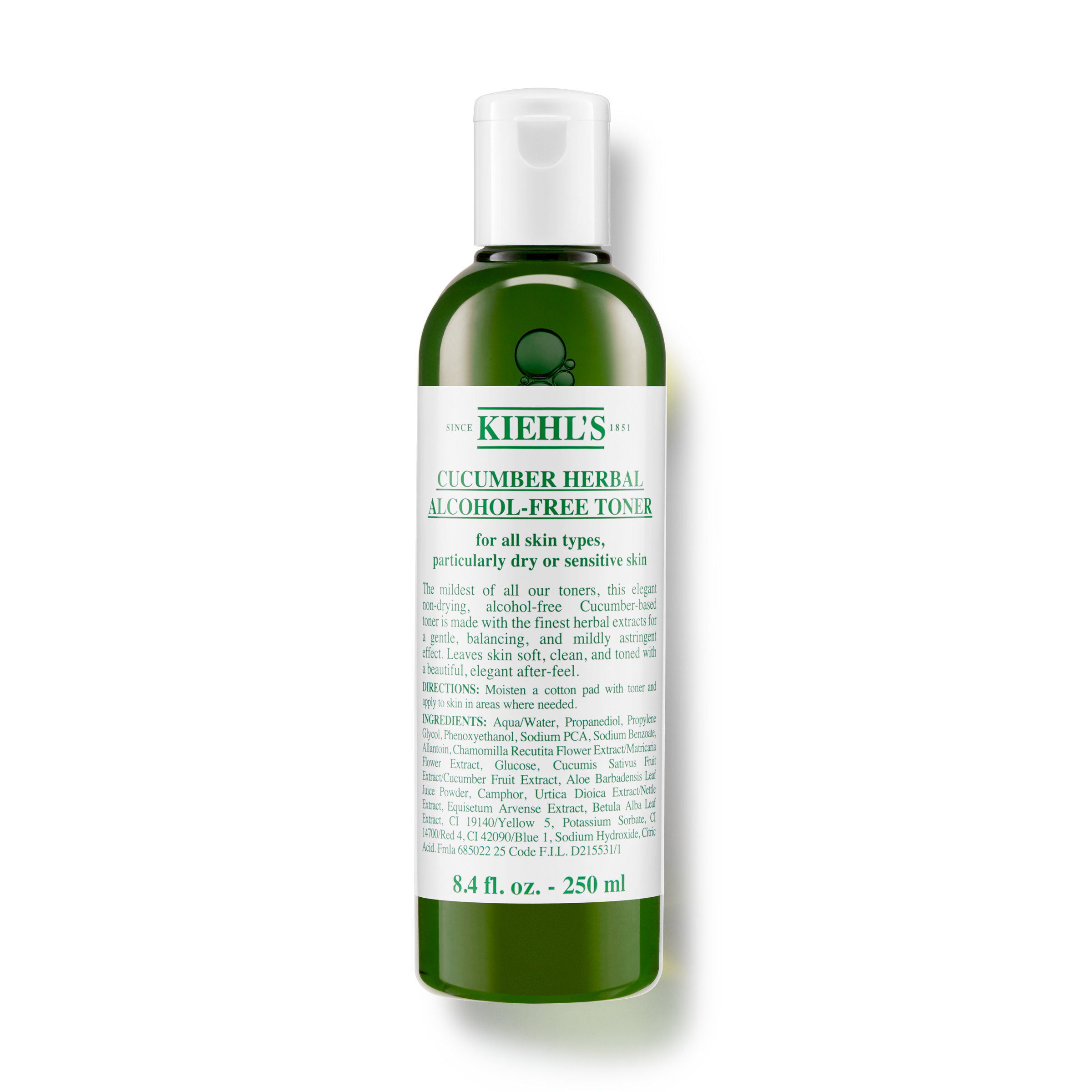 Cucumber Herbal Alcohol-Free Toner