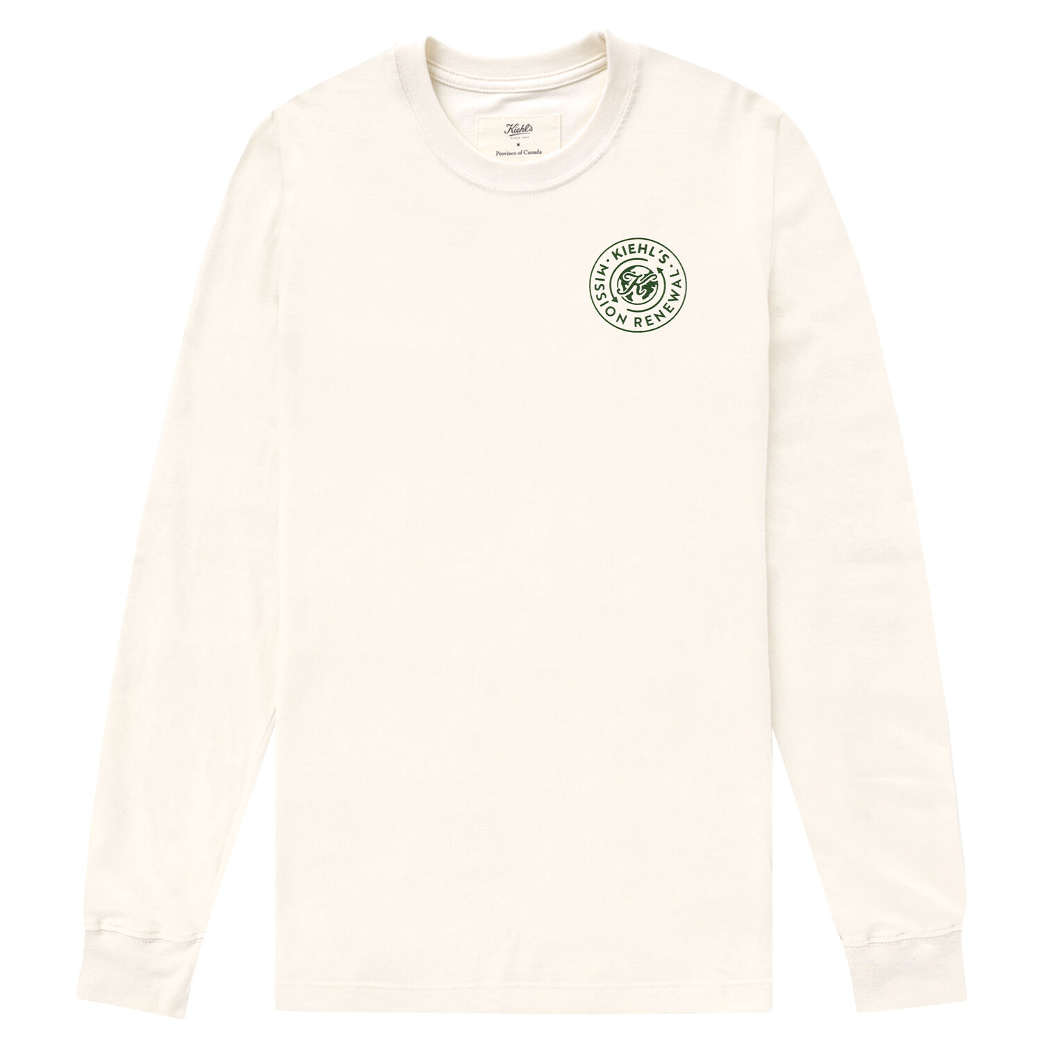 Image of Kiehl’s Mission Renewal Long Sleeve Natural - Unisex