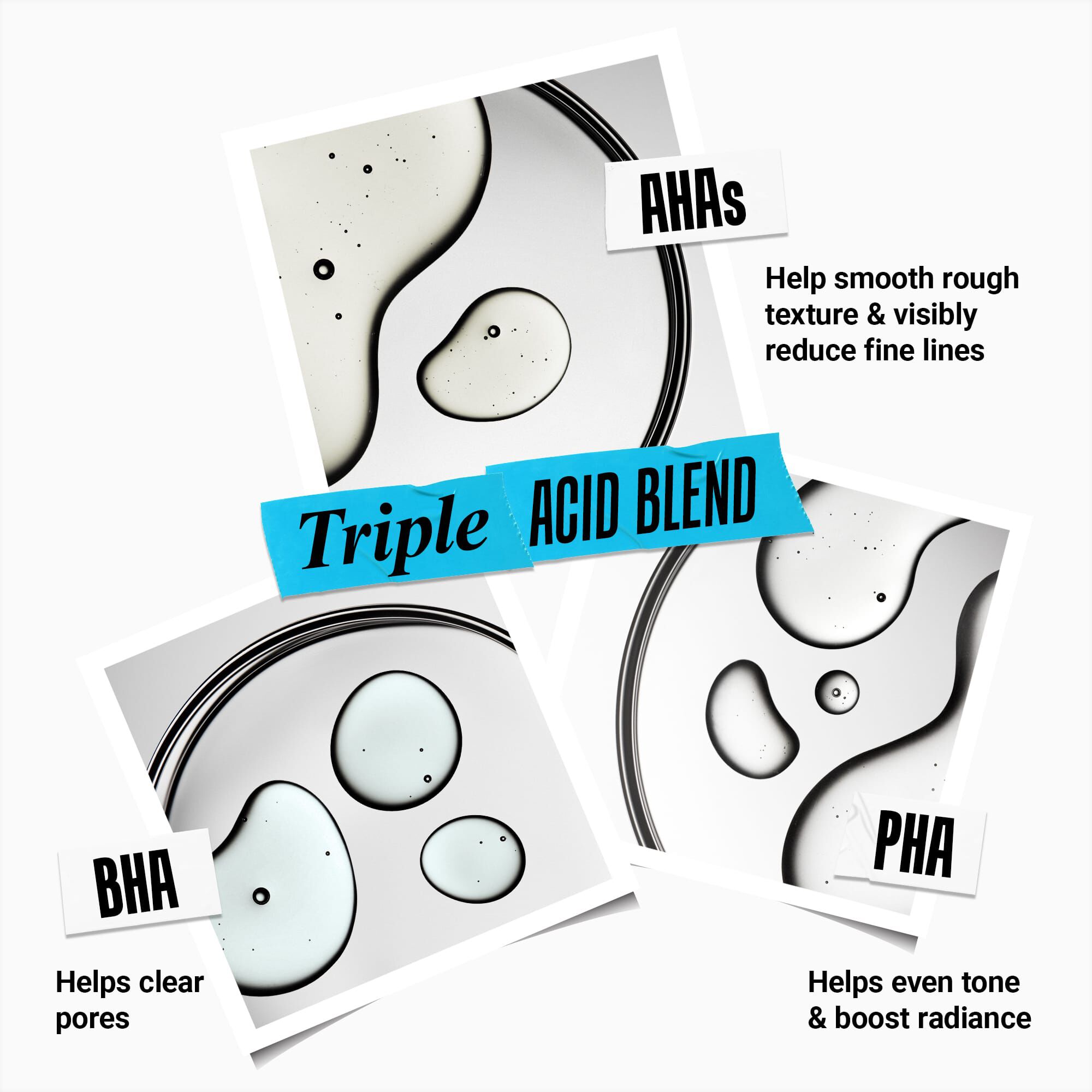 Clearly Corrective™ Exfoliant quotidien triple acides retexturisant