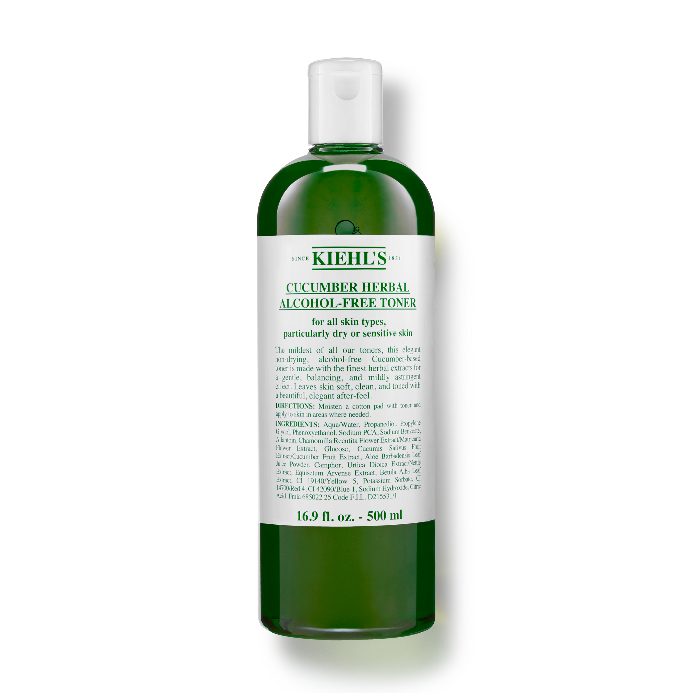 Cucumber Herbal Alcohol-Free Toner
