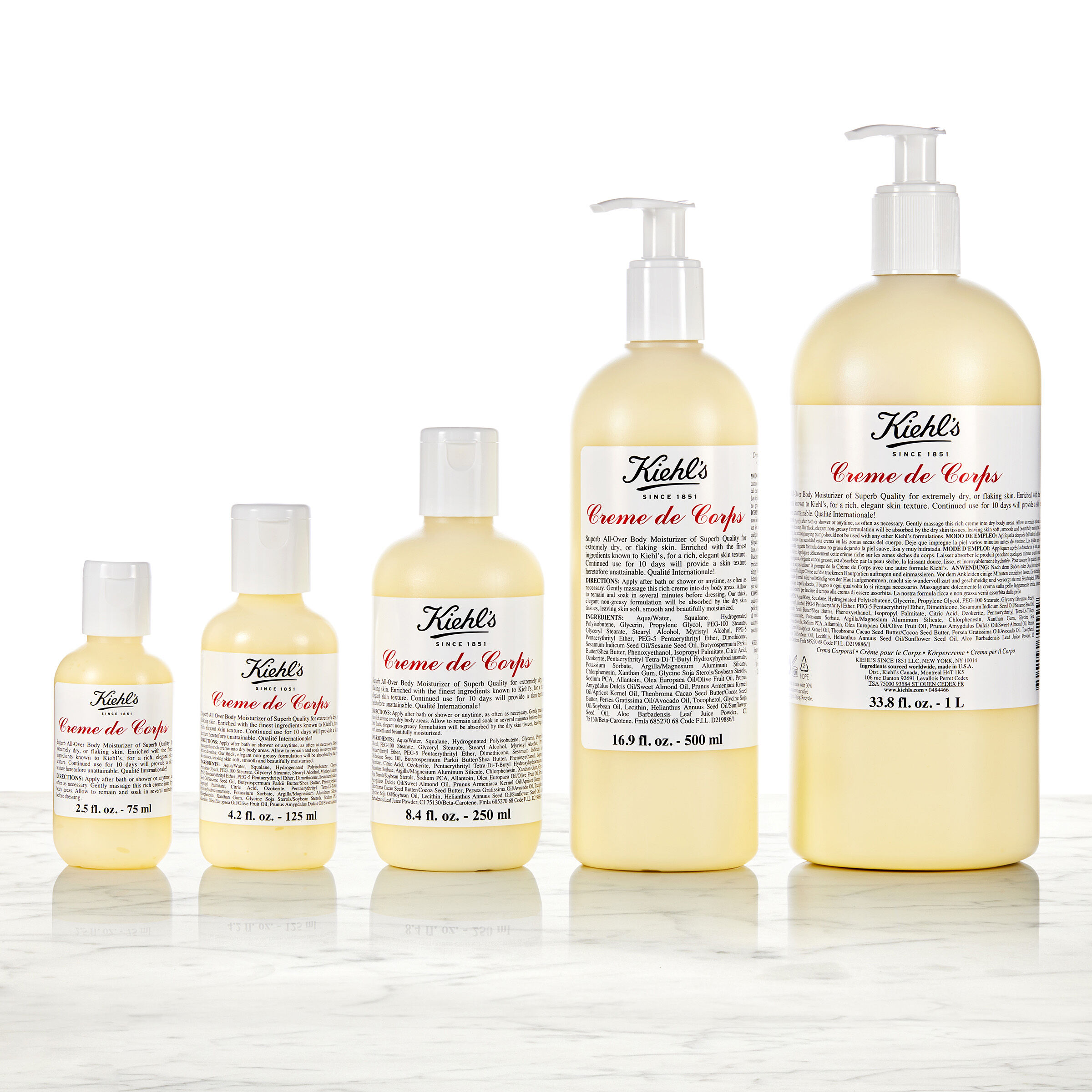 creme de corps lotion