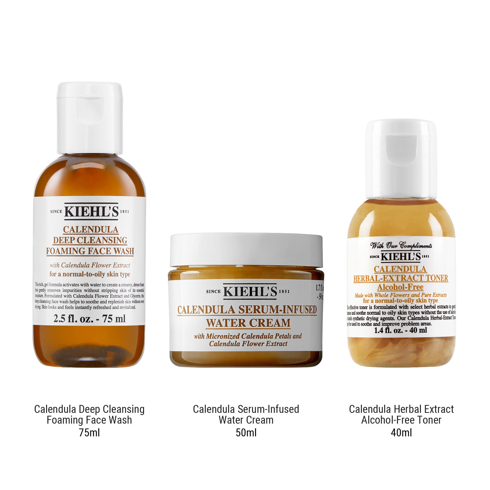 Trio hydratant et apaisant