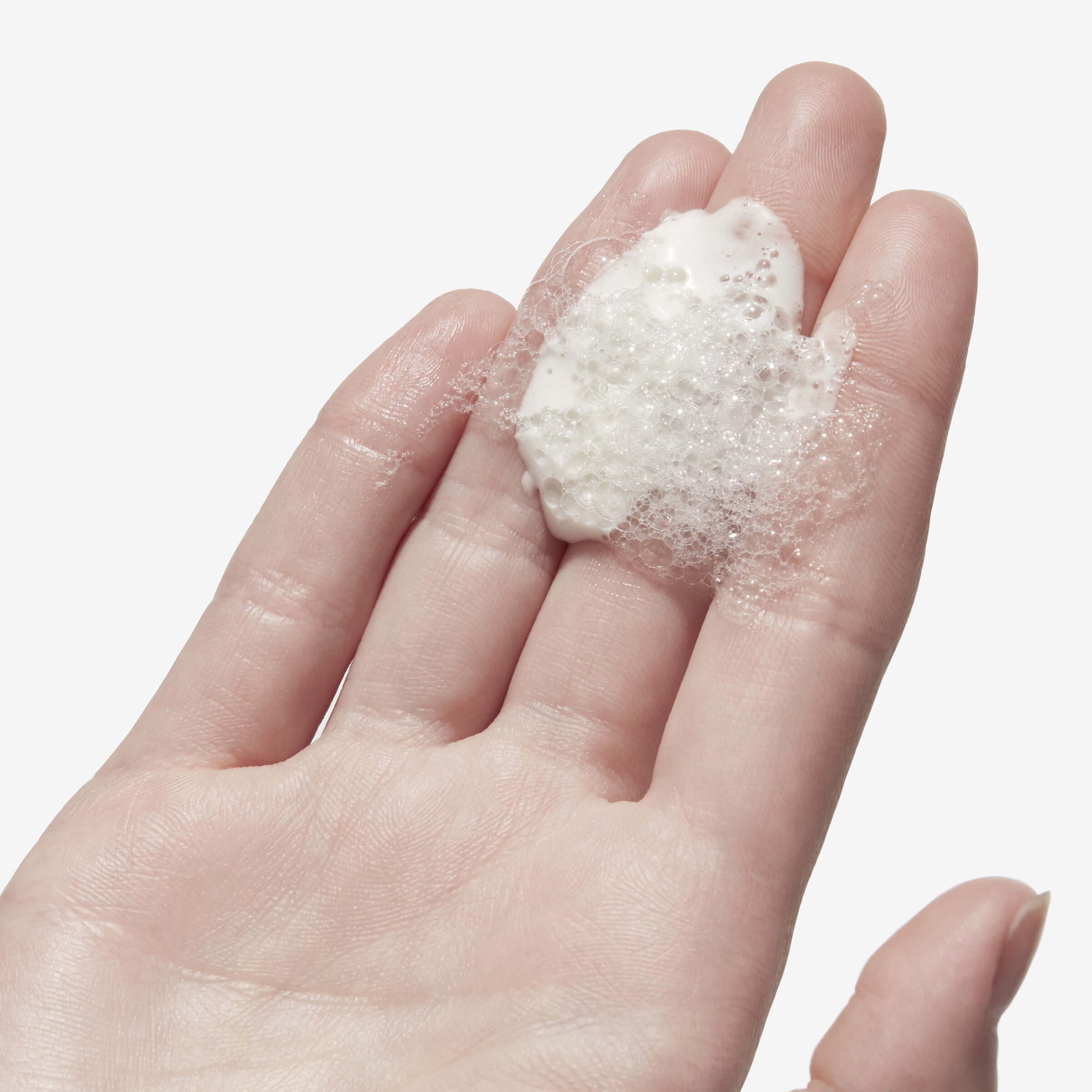 Oil free face cleanser top
