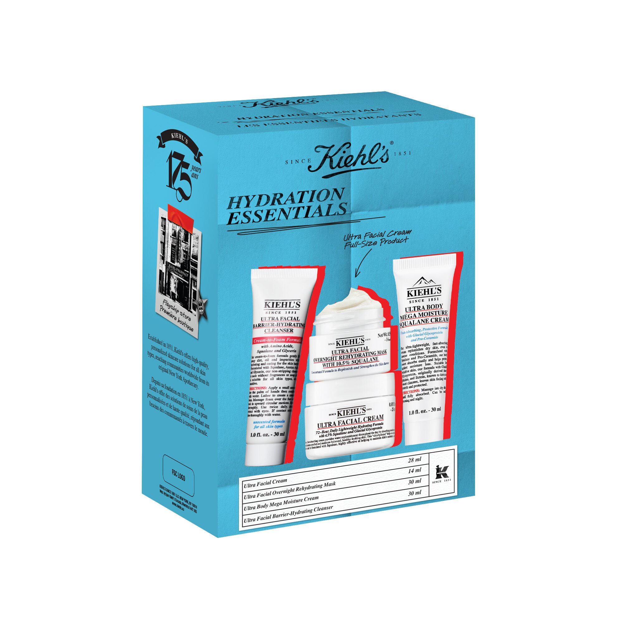 Les essentiels hydratants