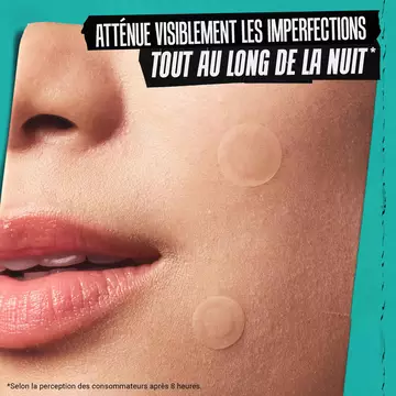 Timbre Nuit Cible Haute Precision pour Peau a Tendance Acneique