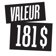 181$valeur