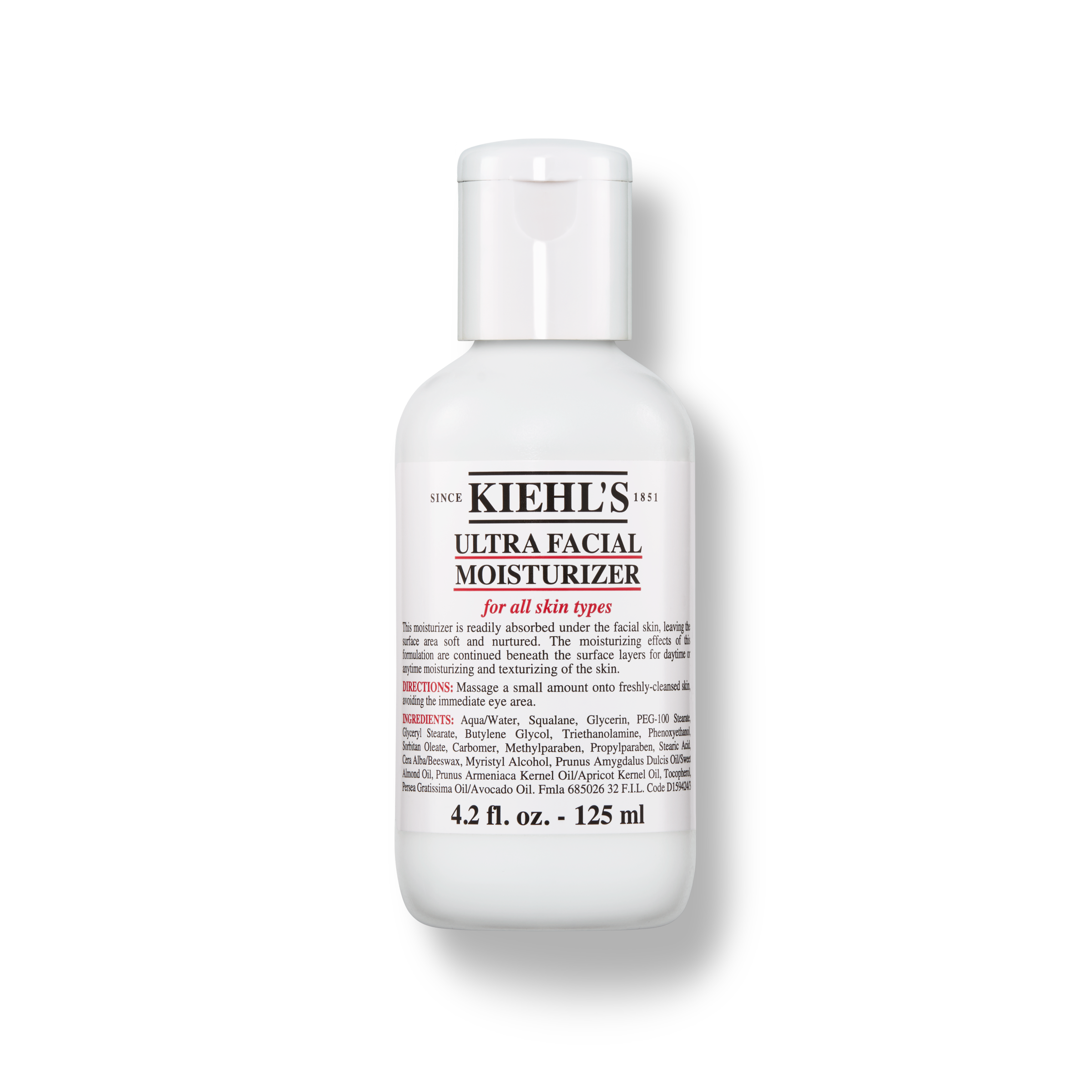 kiehl's 125ml ultra facial moisturizer