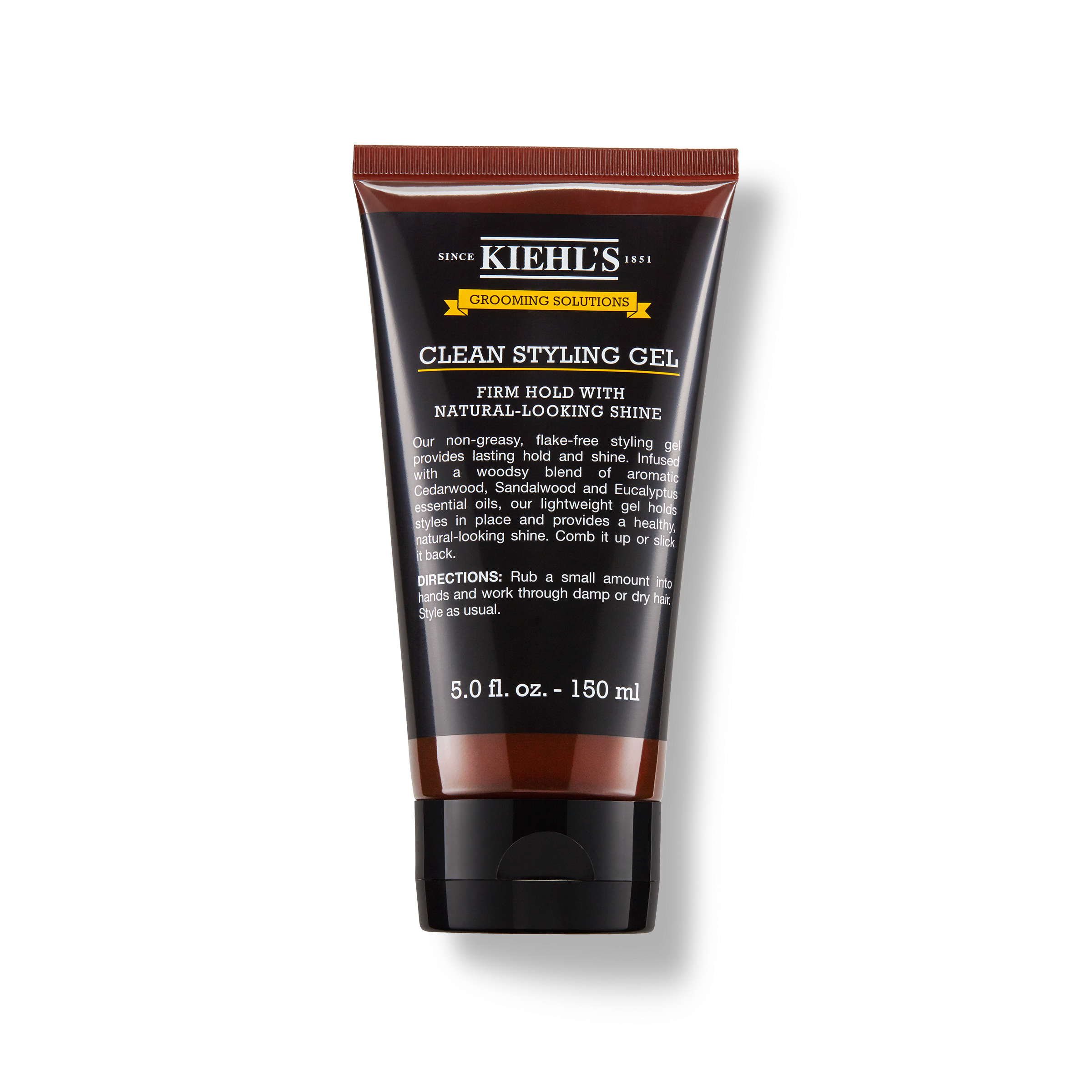 Grooming Solutions Clean Hold Styling Gel – Men's Hair Gel – Kiehl's Grooming Solutions Clean Hold Styling Gel – Men's Hair Gel – Kiehl's