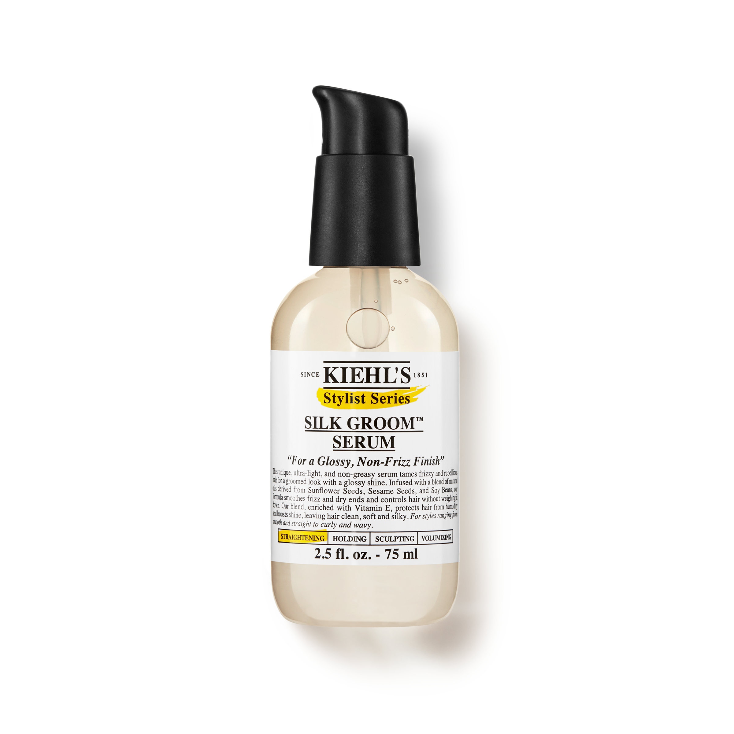 Silk Groom Serum. A hair straightening serum for frizzy hair Kiehl's