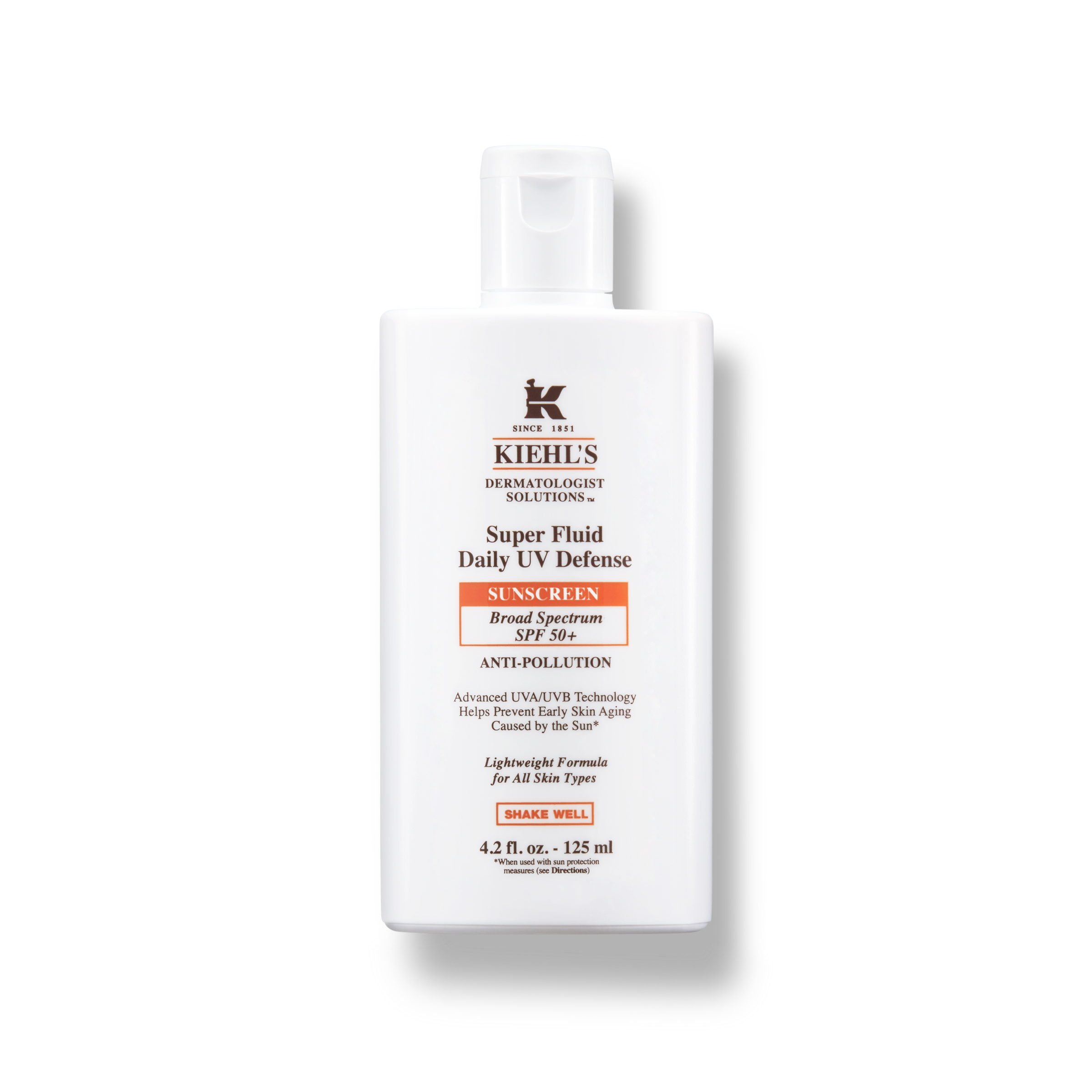 Super Fluid UV Defense SPF 50. Lightweight facial sunscreen Kiehl's